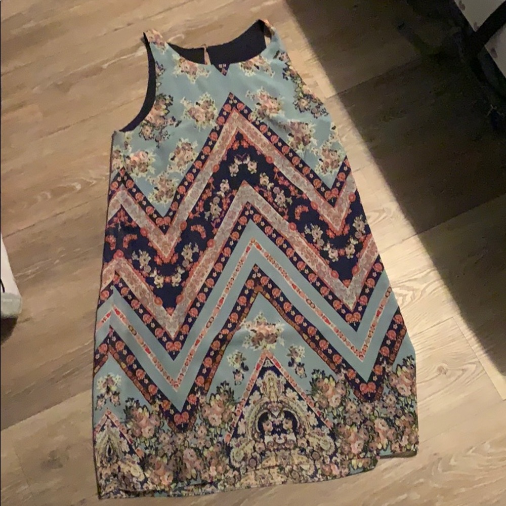 A floral dress